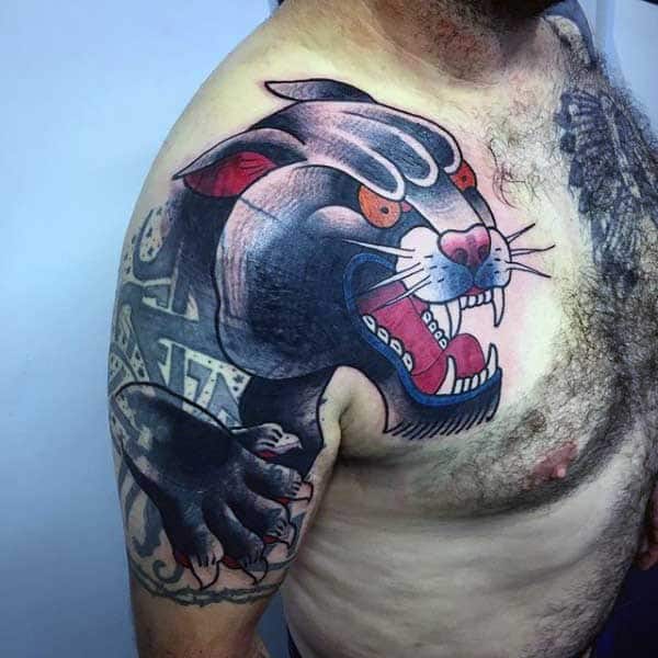 +55 foto di【TATUAGGIO PANTERA NERA】• Suggerimenti 2022