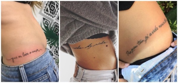 Tatuaje de cintura: ¡64 inspiraciones hermosas, femeninas y seductoras!
