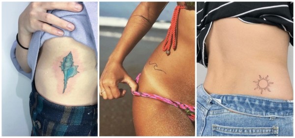 Tatuaje de cintura: ¡64 inspiraciones hermosas, femeninas y seductoras!