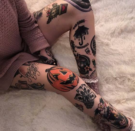 50+ 【TATOUAGE AU GENOU】 idées ➞ Des tatouages ​​incroyables !