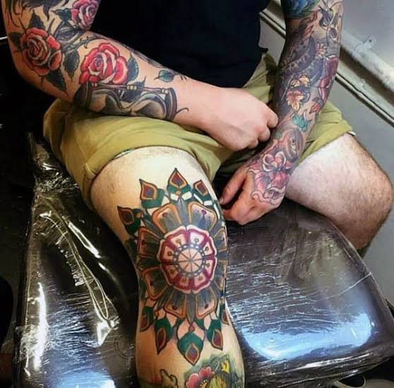 50+【KNEE TATTOO】 ideas ➞ Amazing tattoos!