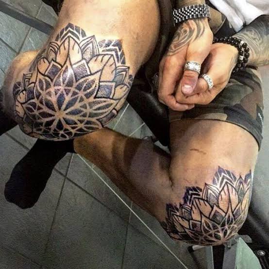 50+【KNEE TATTOO】 ideas ➞ Amazing tattoos!