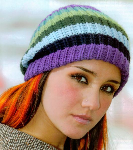 Women's Knit Cap / Hat – models, tips and photos!