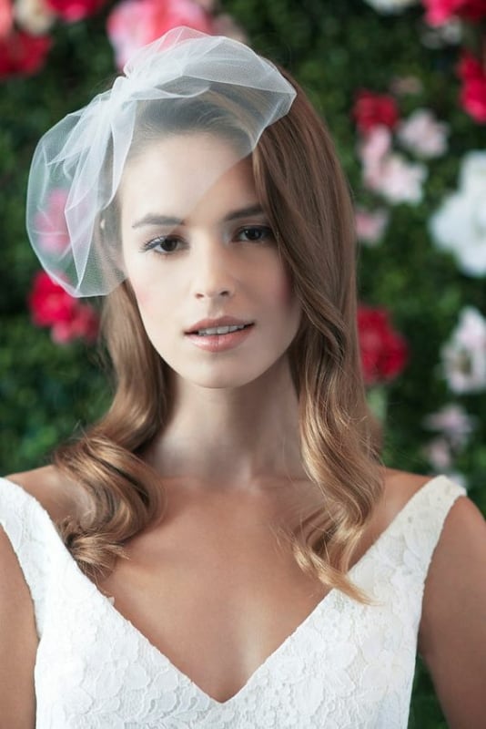 Voilette – 20 tips to use the accessory loved by brides!