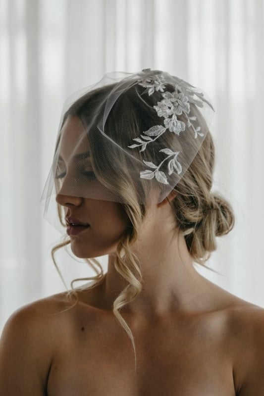 Voilette – ¡20 consejos para usar el accesorio amado por las novias!