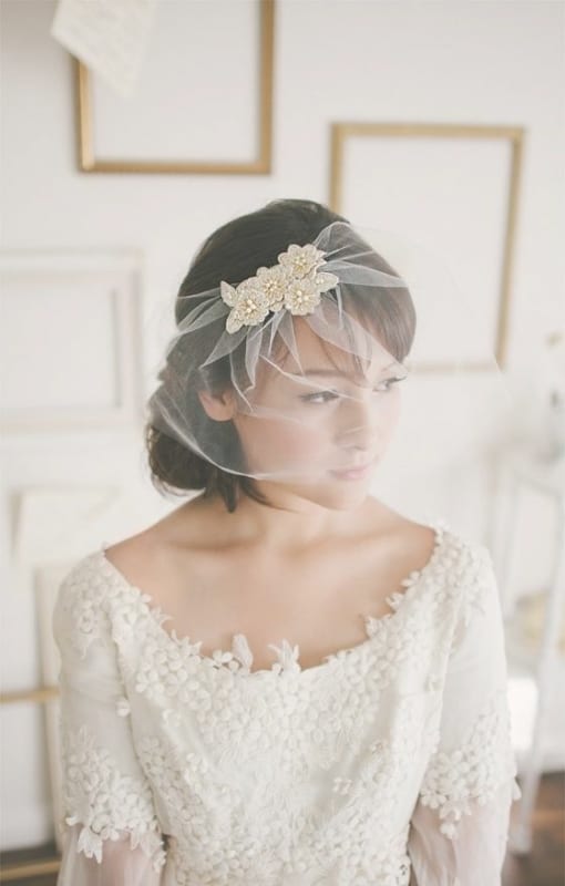 Voilette – 20 tips to use the accessory loved by brides!