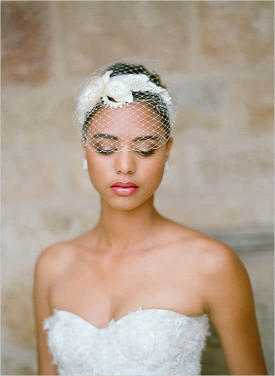 Voilette – 20 tips to use the accessory loved by brides!