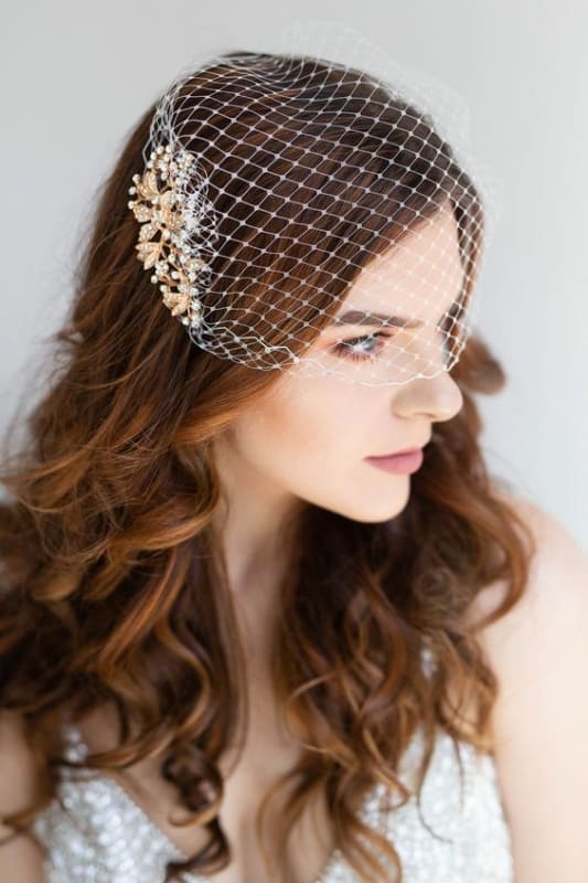 Voilette – 20 tips to use the accessory loved by brides!