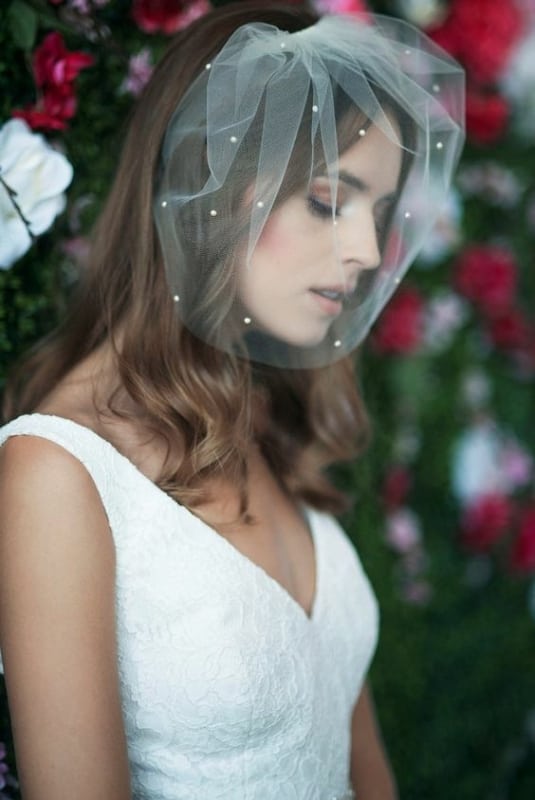 Voilette – 20 conseils pour utiliser l'accessoire adoré des mariées !