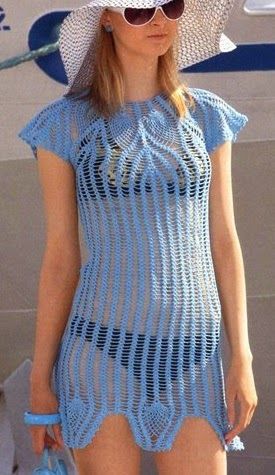 Crochet beach cover-ups: 73 fashion models and recipes!