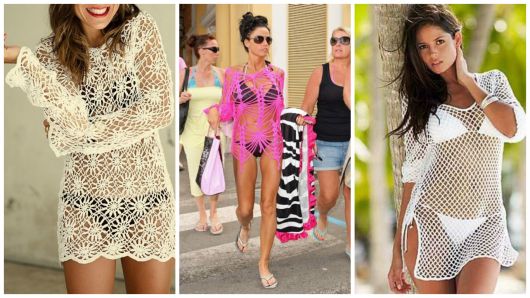 Crochet beach cover-ups: 73 fashion models and recipes!