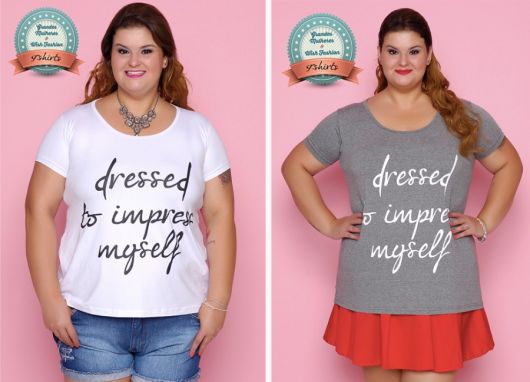 Camiseta Tallas Grandes: ¡42 modelos y looks preciosos y demoledores!