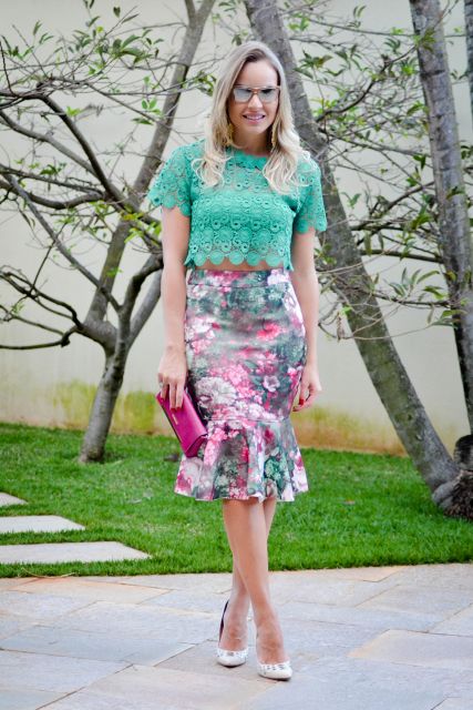 Cropped lace: tips to get the look right!
