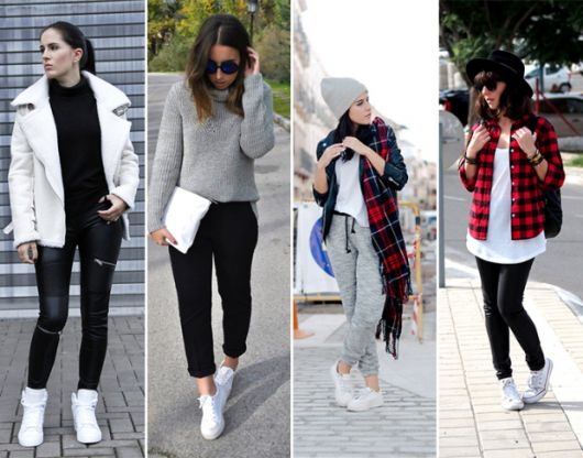 Look con sneakers bianche: 185 idee per tutti gli stili!