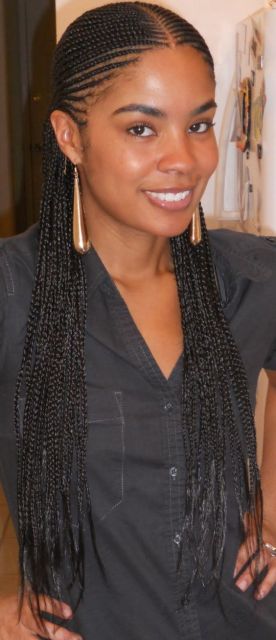 Afro braids: types, hairstyles and several step by step!