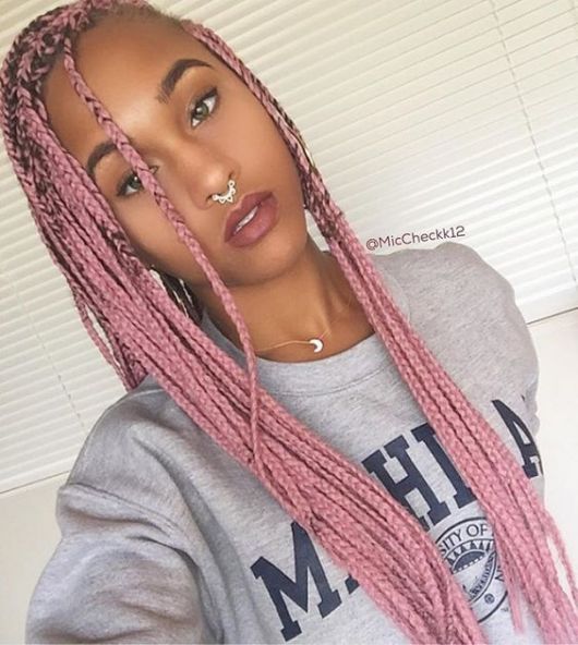 Afro braids: types, hairstyles and several step by step!