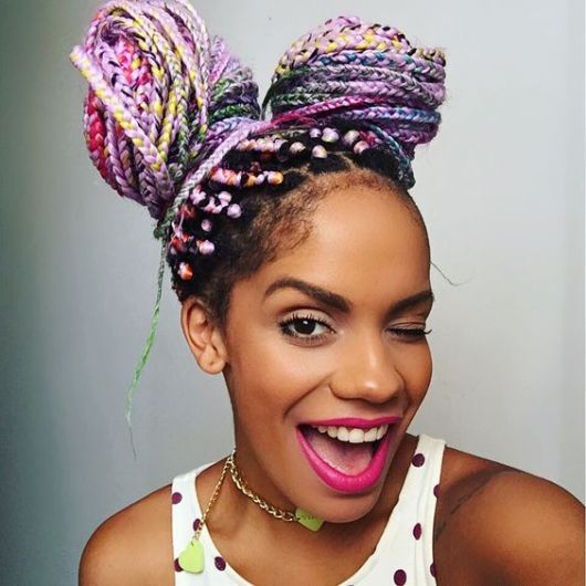 Afro braids: types, hairstyles and several step by step!