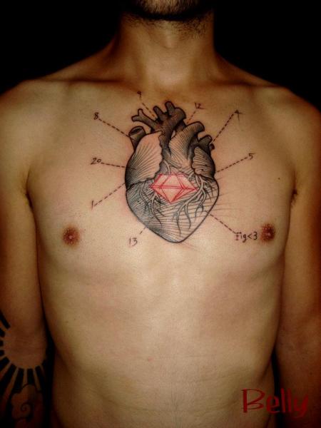 Male chest tattoo – 100 spectacular ideas and designs!