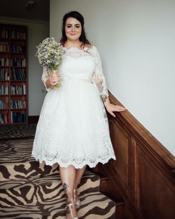 Vestido de novia de encaje: ¡40 modelos delicados y encantadores!