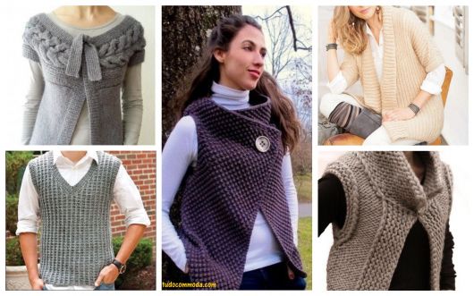 Gilet à tricoter : 52 modèles fantastiques + recettes étape par étape !
