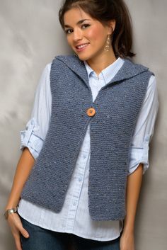 Knitting Vest: 52 Fantastic Patterns + Step by Step Recipes!