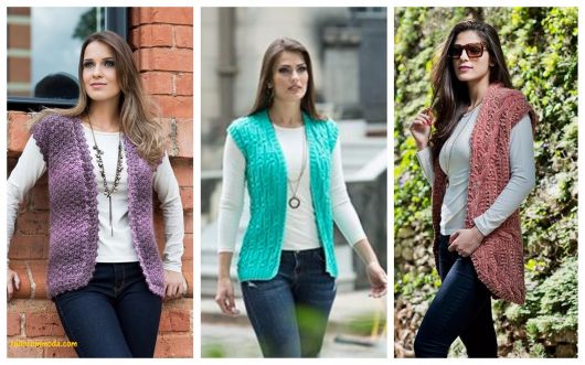 Knitting Vest: 52 Fantastic Patterns + Step by Step Recipes!