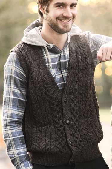 Knitting Vest: 52 Fantastic Patterns + Step by Step Recipes!