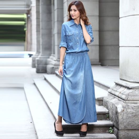 JEANS DRESS: How to combine and 95 amazing looks