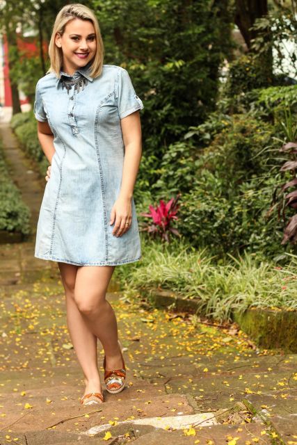 JEANS DRESS : comment combiner et 95 looks étonnants