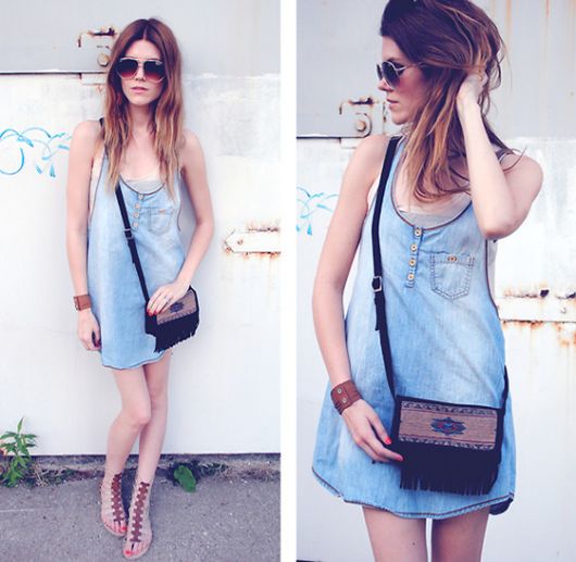 JEANS DRESS : comment combiner et 95 looks étonnants