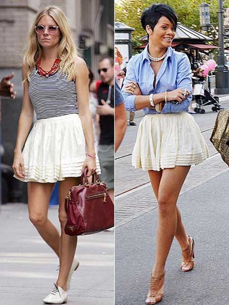 Looks with White Skirt – Learn to Wear the Piece with Style!