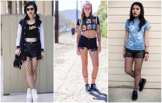 Fishnet stockings with shorts – How to rock when putting together the looks!