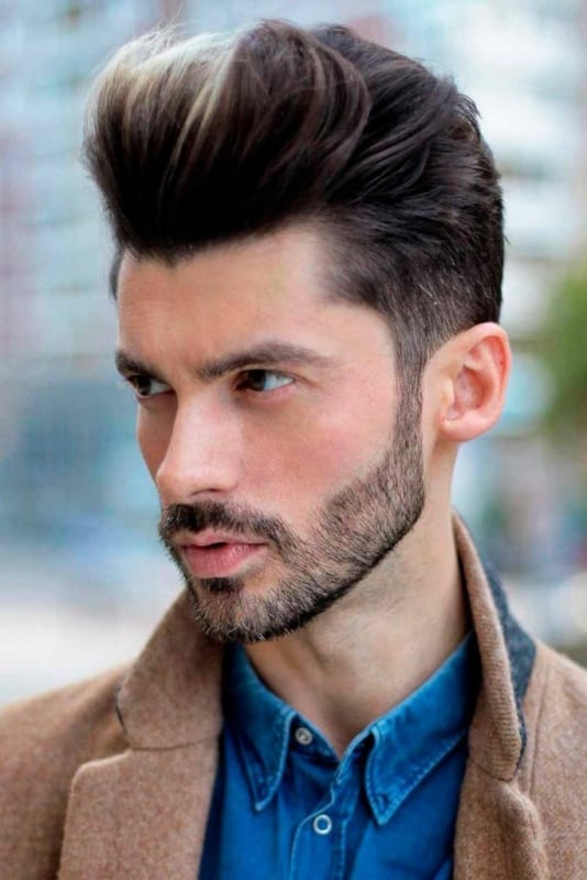 Mèches de cheveux pour hommes : 60 idées étonnantes et branchées !