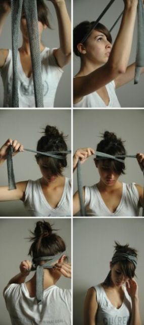 Headband – 62 Creative & DIY Hairstyles To Do By Yourself!