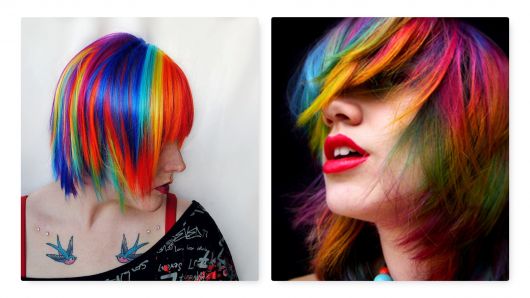 Rainbow Hair – 40 Ispirazioni per innamorarsi di Rainbow Hair!