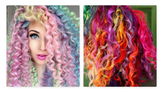 Rainbow Hair – 40 Ispirazioni per innamorarsi di Rainbow Hair!