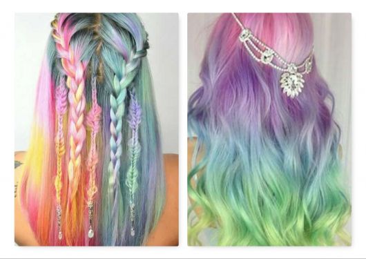 Rainbow Hair – 40 Ispirazioni per innamorarsi di Rainbow Hair!