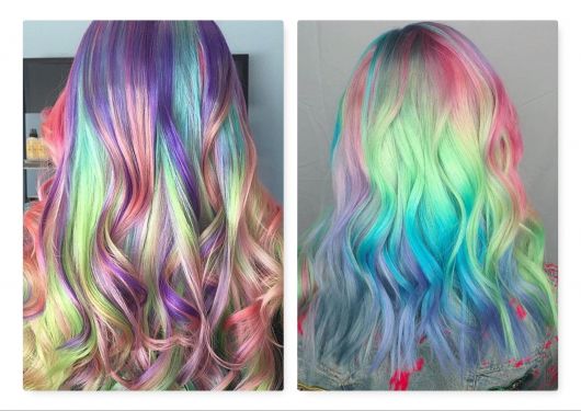 Rainbow Hair – 40 Inspirations pour craquer pour Rainbow Hair !