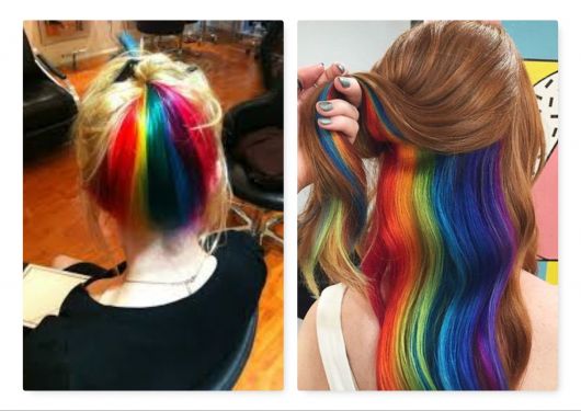 Rainbow Hair – 40 Inspirations pour craquer pour Rainbow Hair !