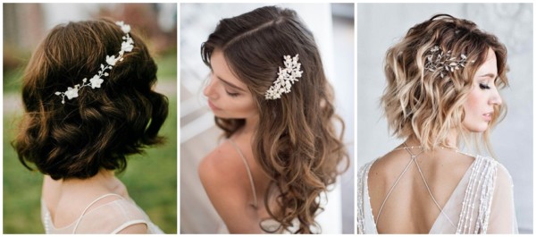 Arrangements pour cheveux de mariée : 43 inspirations et où acheter !