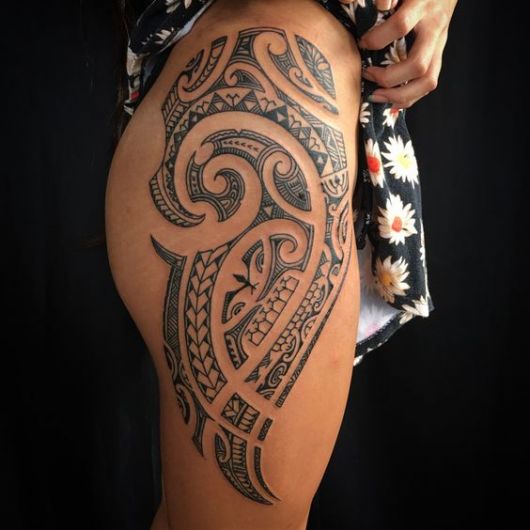 Female Tribal Tattoo: 49 Beautiful Inspirations and Their Meanings!
