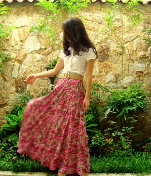 Viscose long skirt: Colors, Tips and Divo Looks!