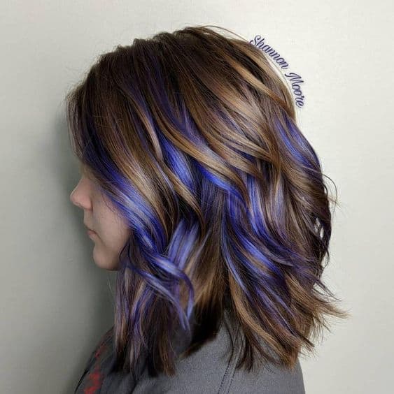 Purple Mech in Hair : +58 idées et nuances merveilleuses !