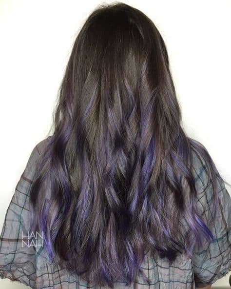 Purple Mech in Hair: ¡+58 ideas y tonos maravillosos!