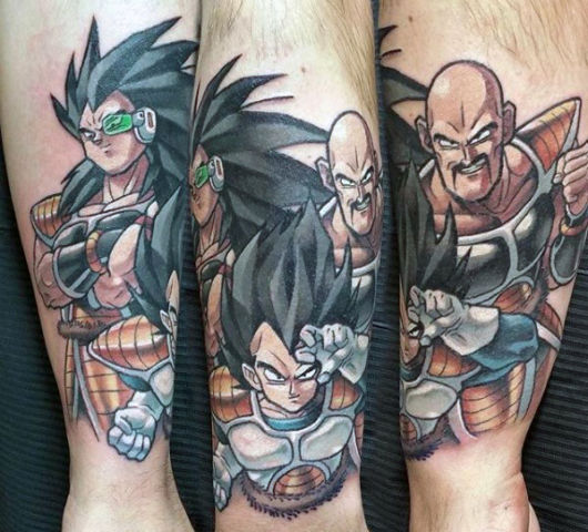 Anime tattoo – 25 amazing ideas for culture lovers!