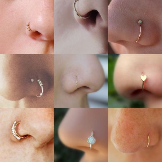 Piercing en la nariz: Tipos, Modelos, Cuidados + 70 fotos!