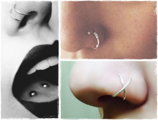 Piercing al naso: tipi, modelli, cura + 70 foto!
