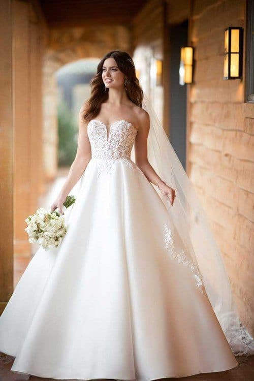 Vestido de novia princesa – ¿Cómo elegir? + 75 HERMOSAS ideas!