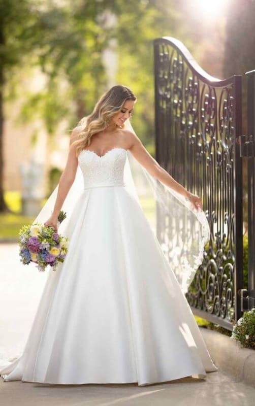 Vestido de novia princesa – ¿Cómo elegir? + 75 HERMOSAS ideas!