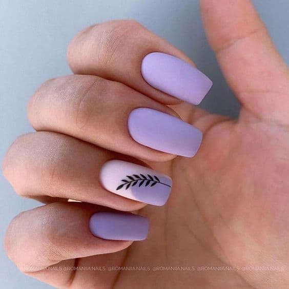 Uñas lilas: ¡+39 hermosas ideas y los mejores esmaltes de uñas!